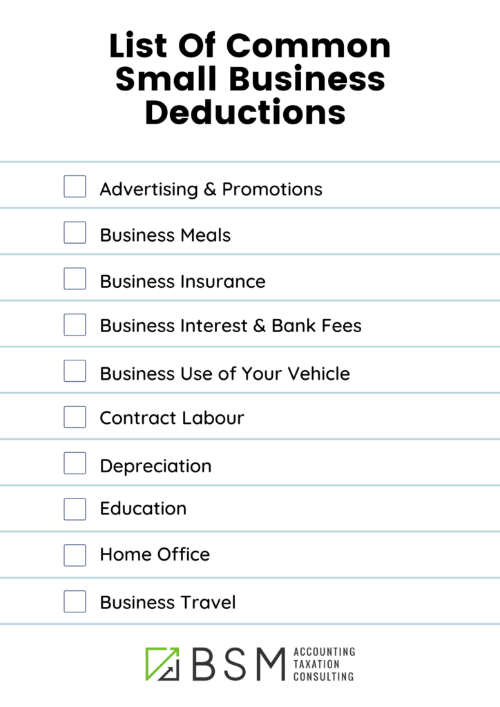 What is a tax deduction? 

The Most Common Small Business Tax Deductions List